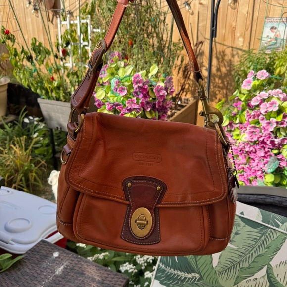 Vtg Coach Ali Legacy 65th Annvsry Ltd Edition Shoulder Bag 10329 Whiskey - Picture 1 of 16